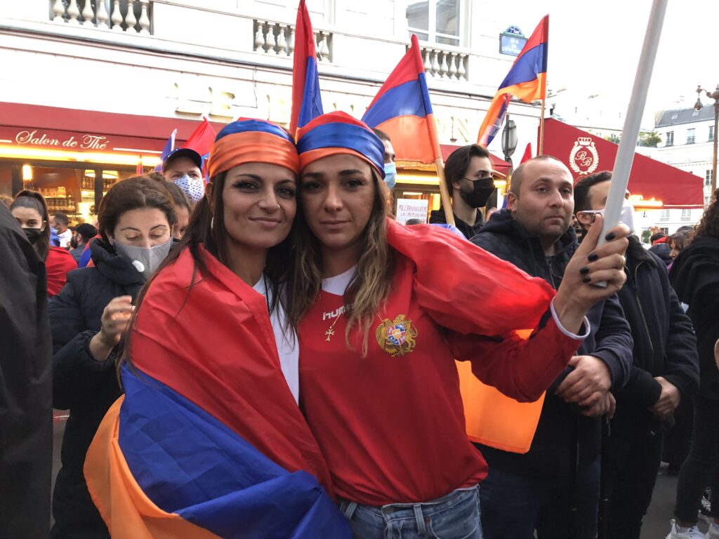 Armenians in France plead for Nagorno-Karabakh intervention